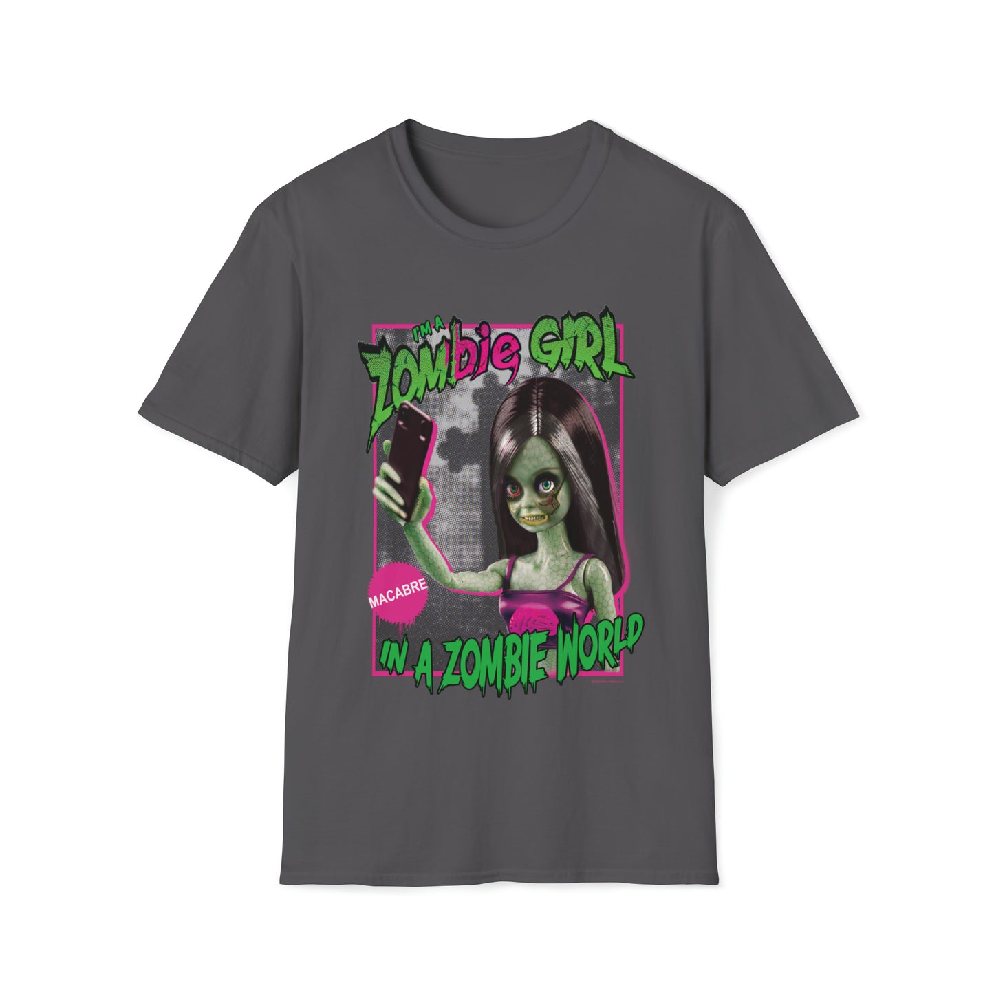 Zombie Girl - Unisex Softstyle T-Shirt