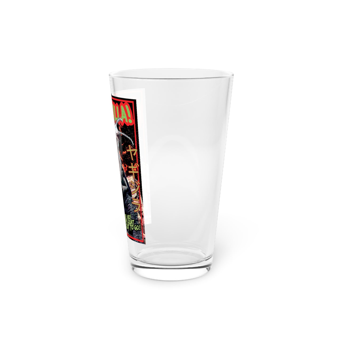 Goat-zilla! - Pint Glass, 16oz