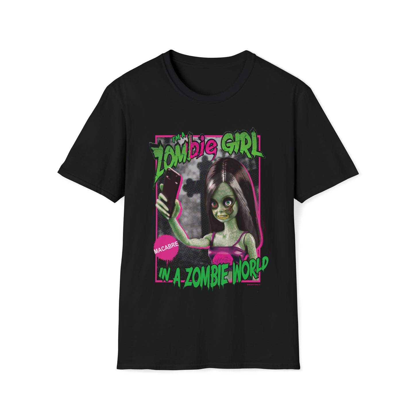 Zombie Girl - Unisex Softstyle T-Shirt