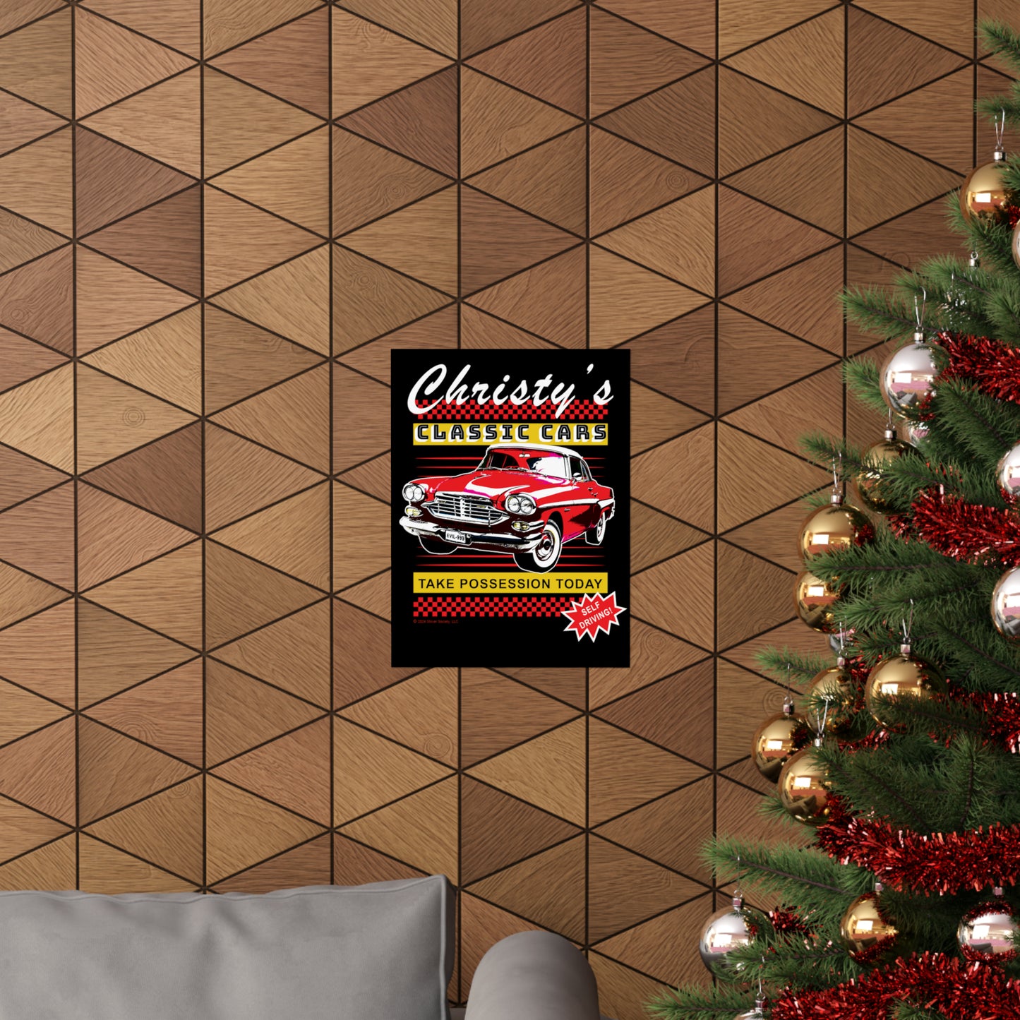 Christy's Classic Cars - Matte Vertical Poster