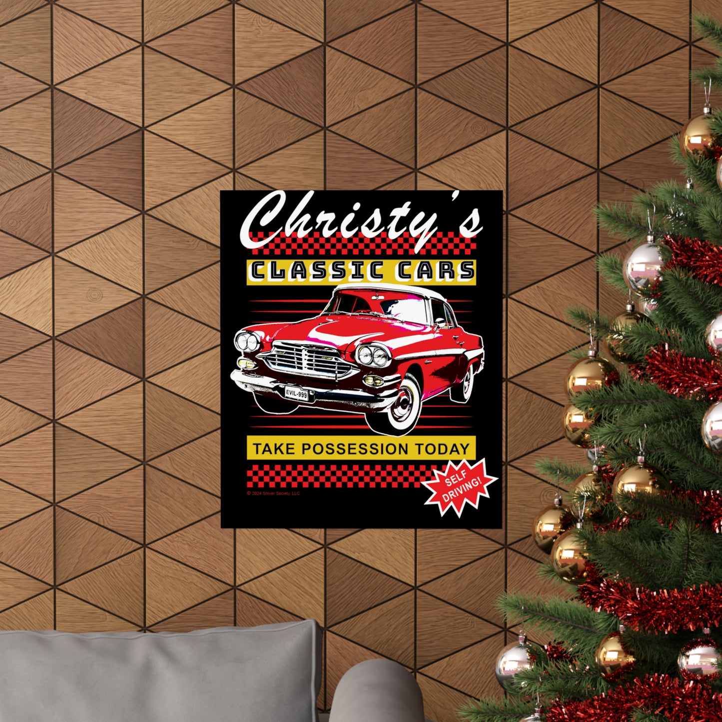 Christy's Classic Cars - Matte Vertical Poster