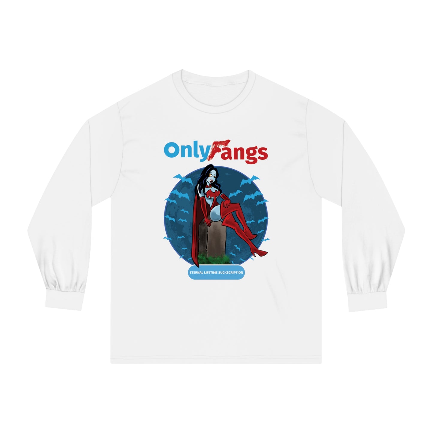 Only Fangs - Unisex Classic Long Sleeve T-Shirt