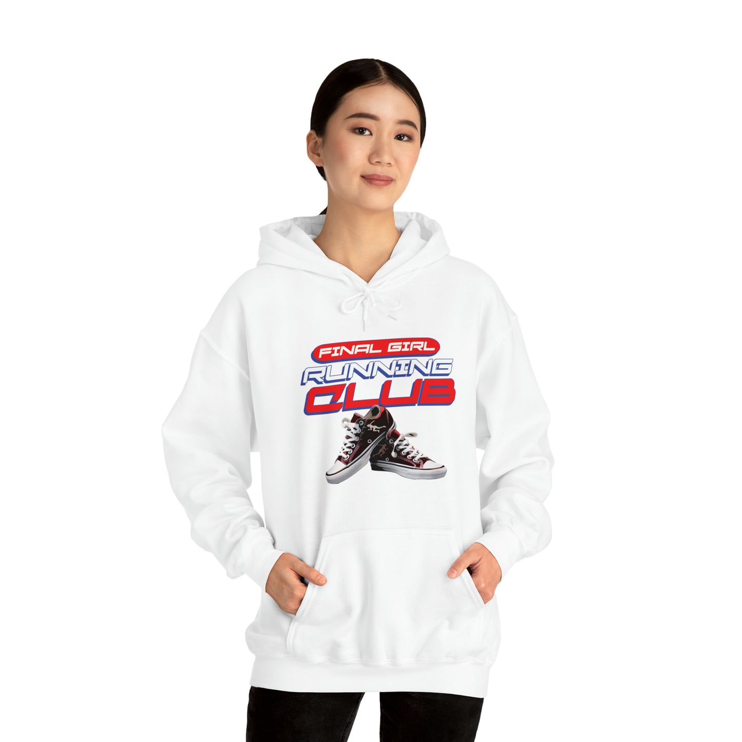 Final Girl Running Club, Unisex Heavy Blend™ Hooded Sweatshirt