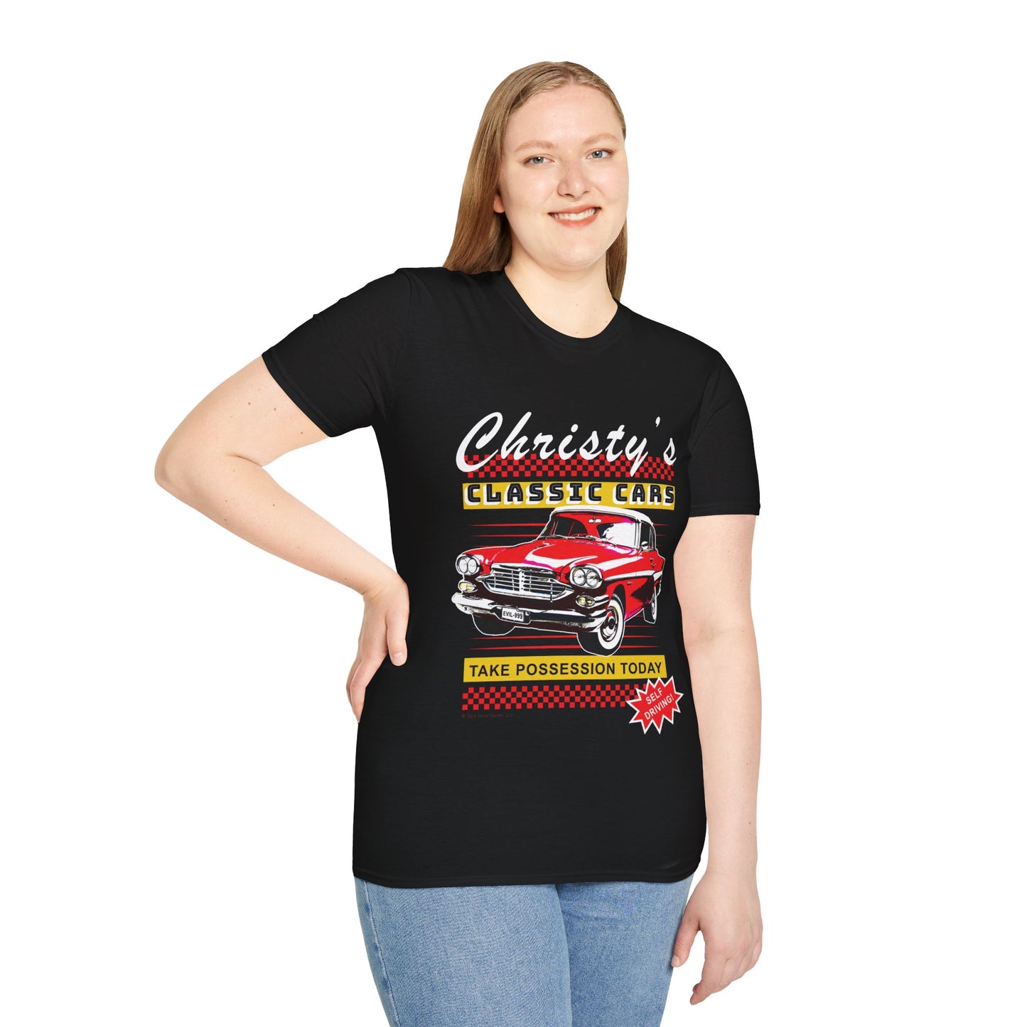 Christy's Classic Cars - Unisex Softstyle T-Shirt