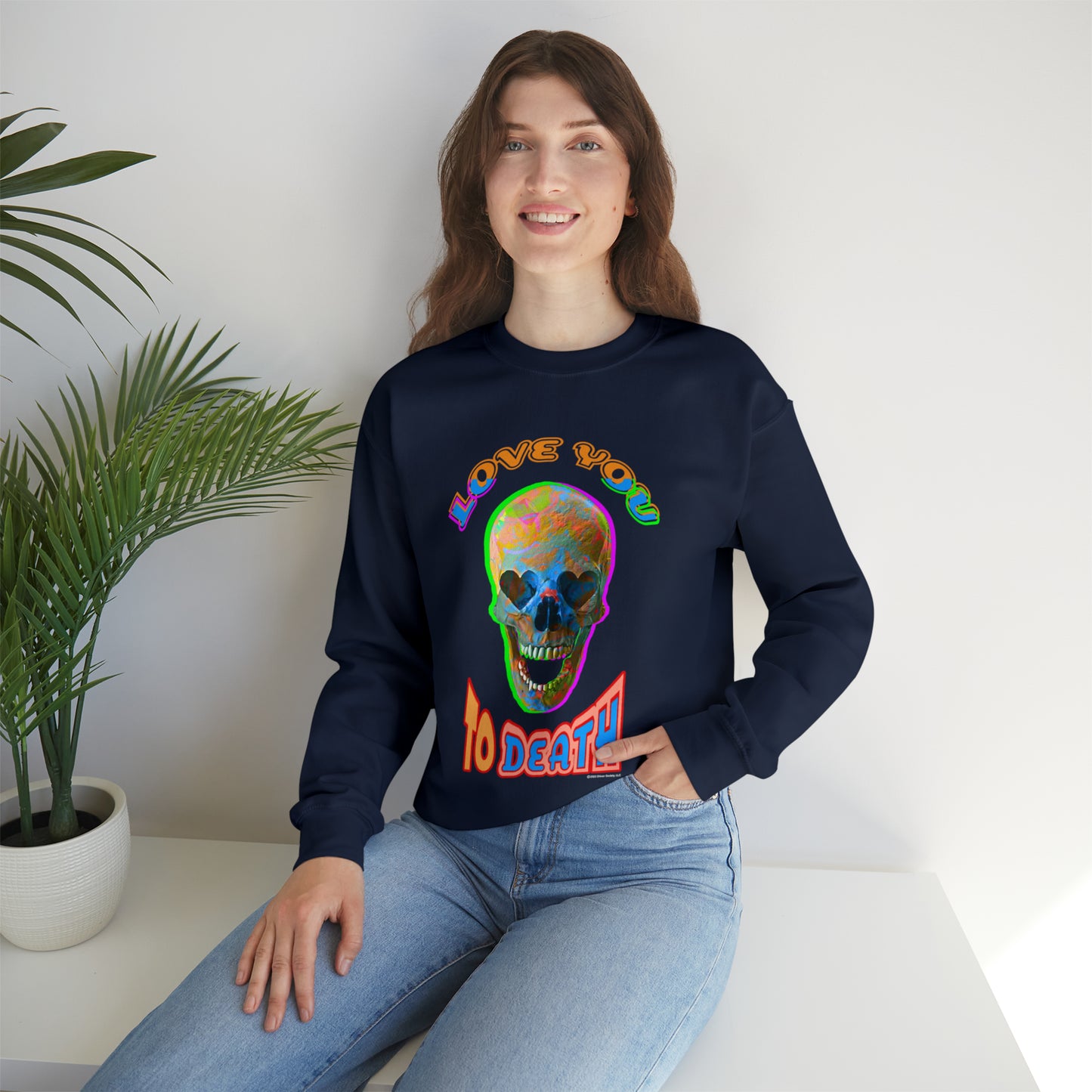 Love You to Death - Unisex Heavy Blend™ Crewneck Sweatshirt