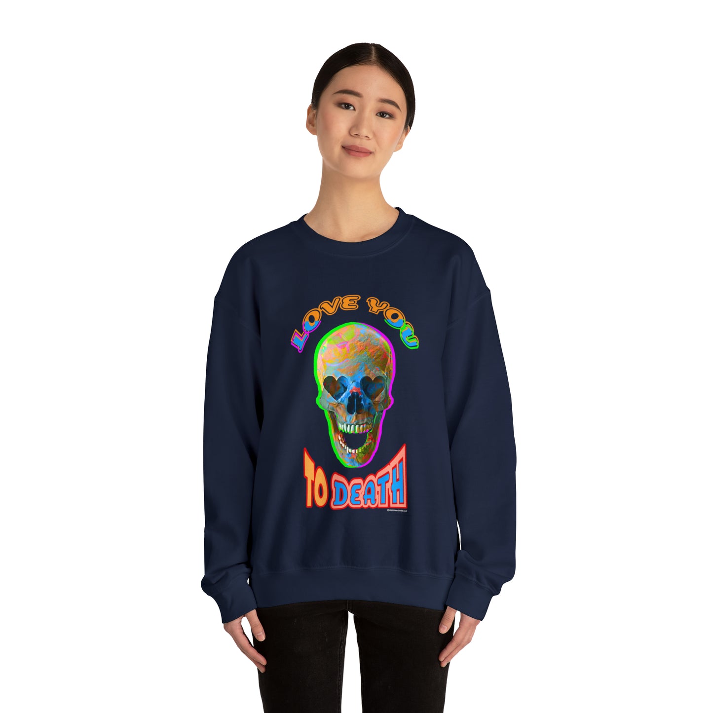 Love You to Death - Unisex Heavy Blend™ Crewneck Sweatshirt