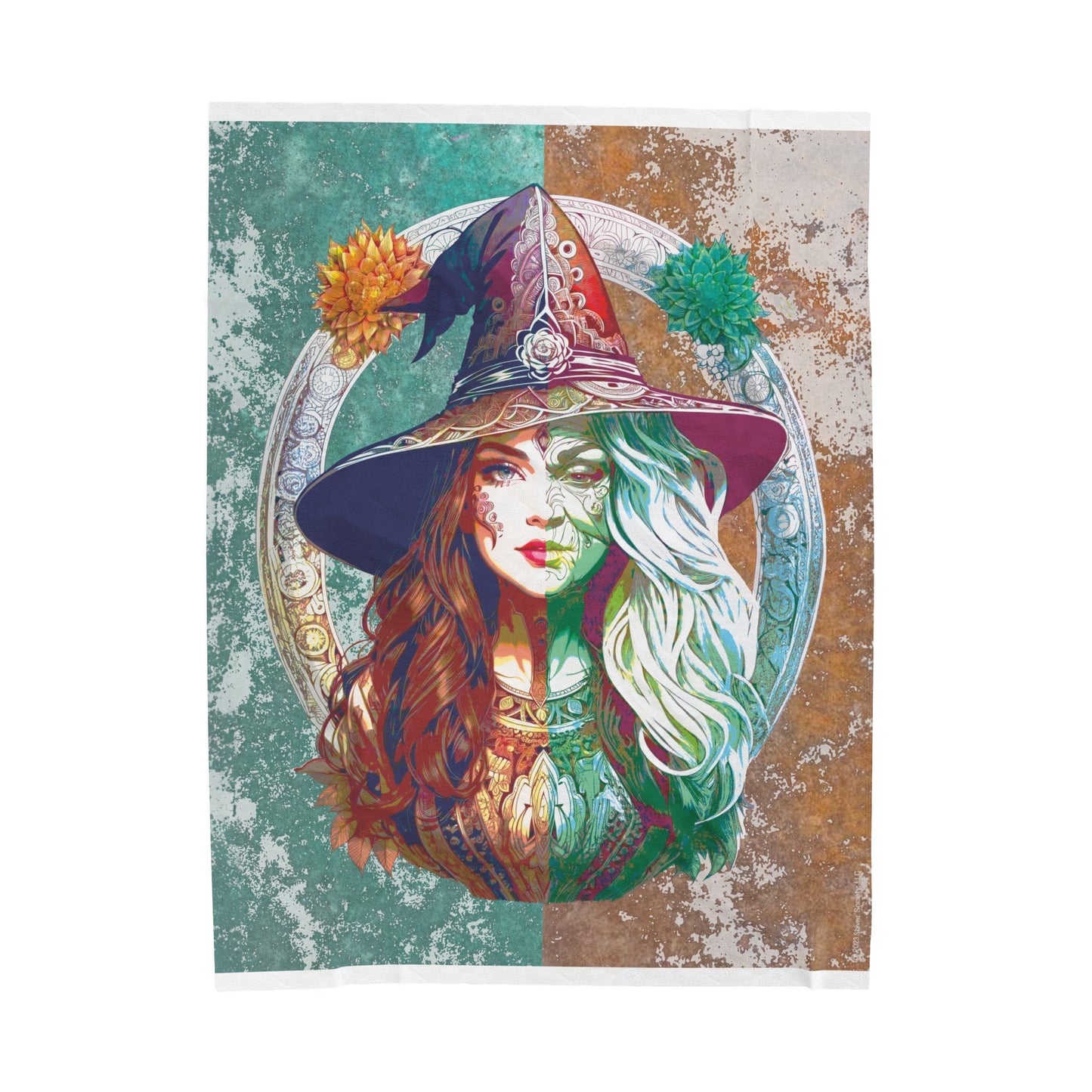 Witch Switch - Velveteen Plush Blanket