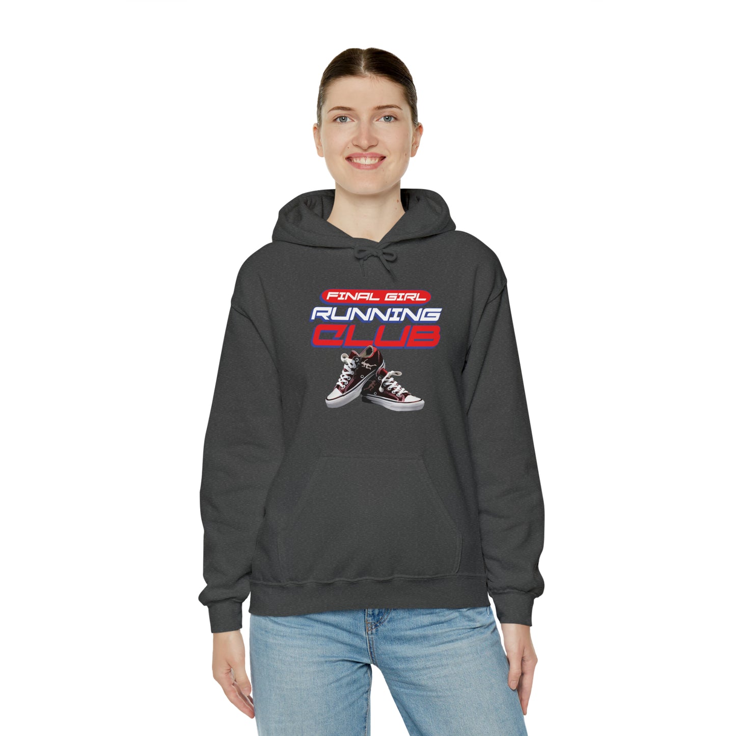 Final Girl Running Club, Unisex Heavy Blend™ Hooded Sweatshirt