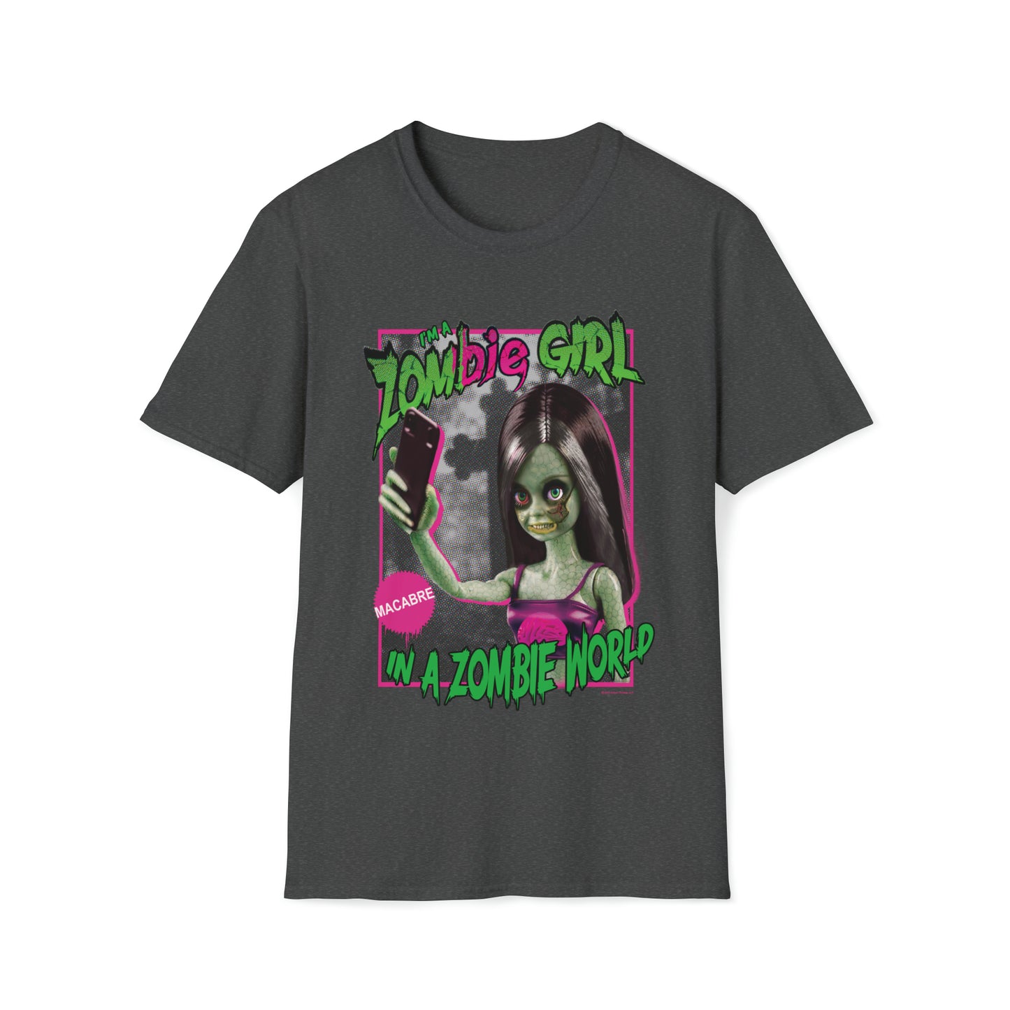 Zombie Girl - Unisex Softstyle T-Shirt