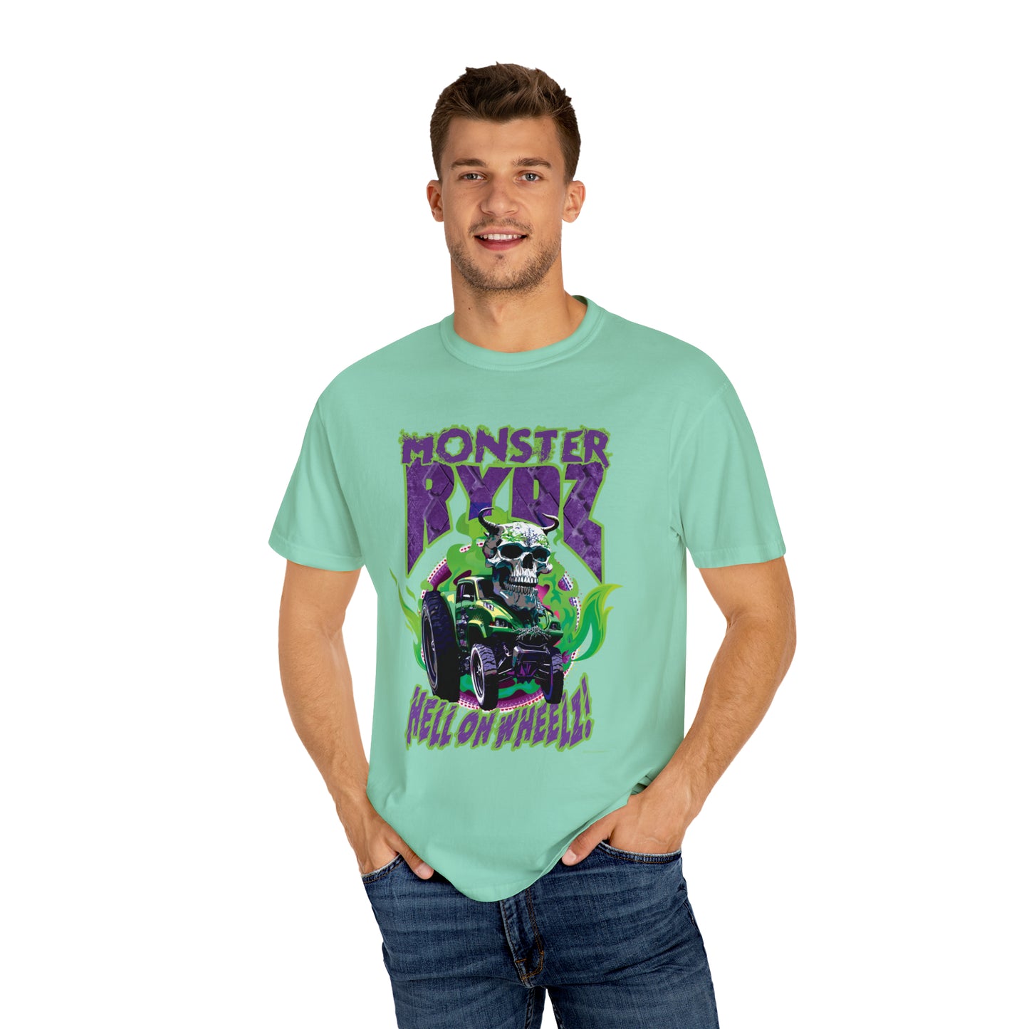 Monster Rydz, Hell on Wheelz! - Unisex T-shirt