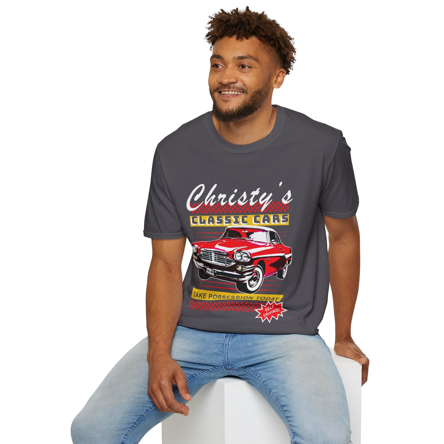 Christy's Classic Cars - Unisex Softstyle T-Shirt