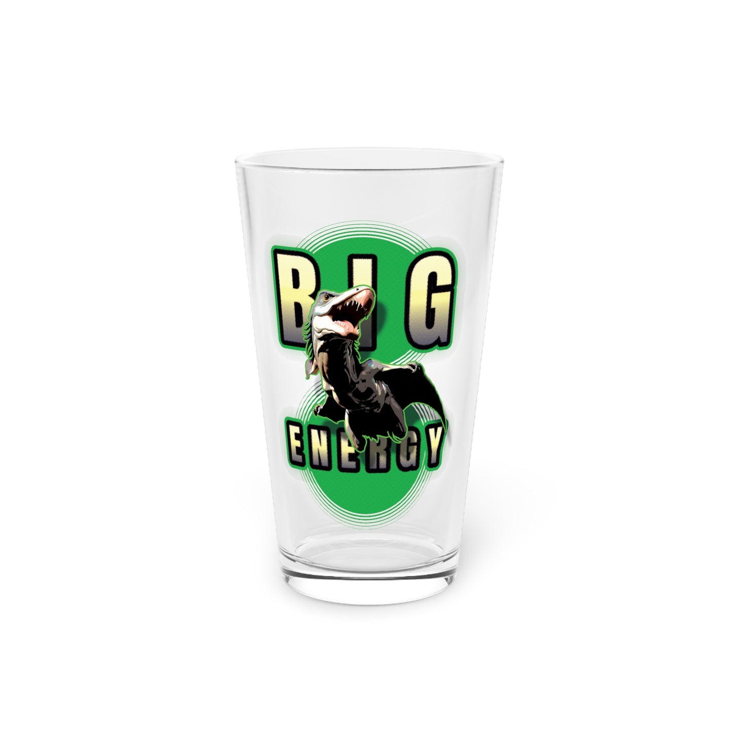 Big 'Dactyl Energy! - Pint Glass, 16oz