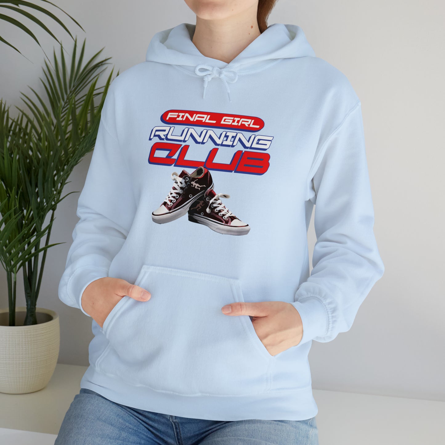 Final Girl Running Club, Unisex Heavy Blend™ Hooded Sweatshirt