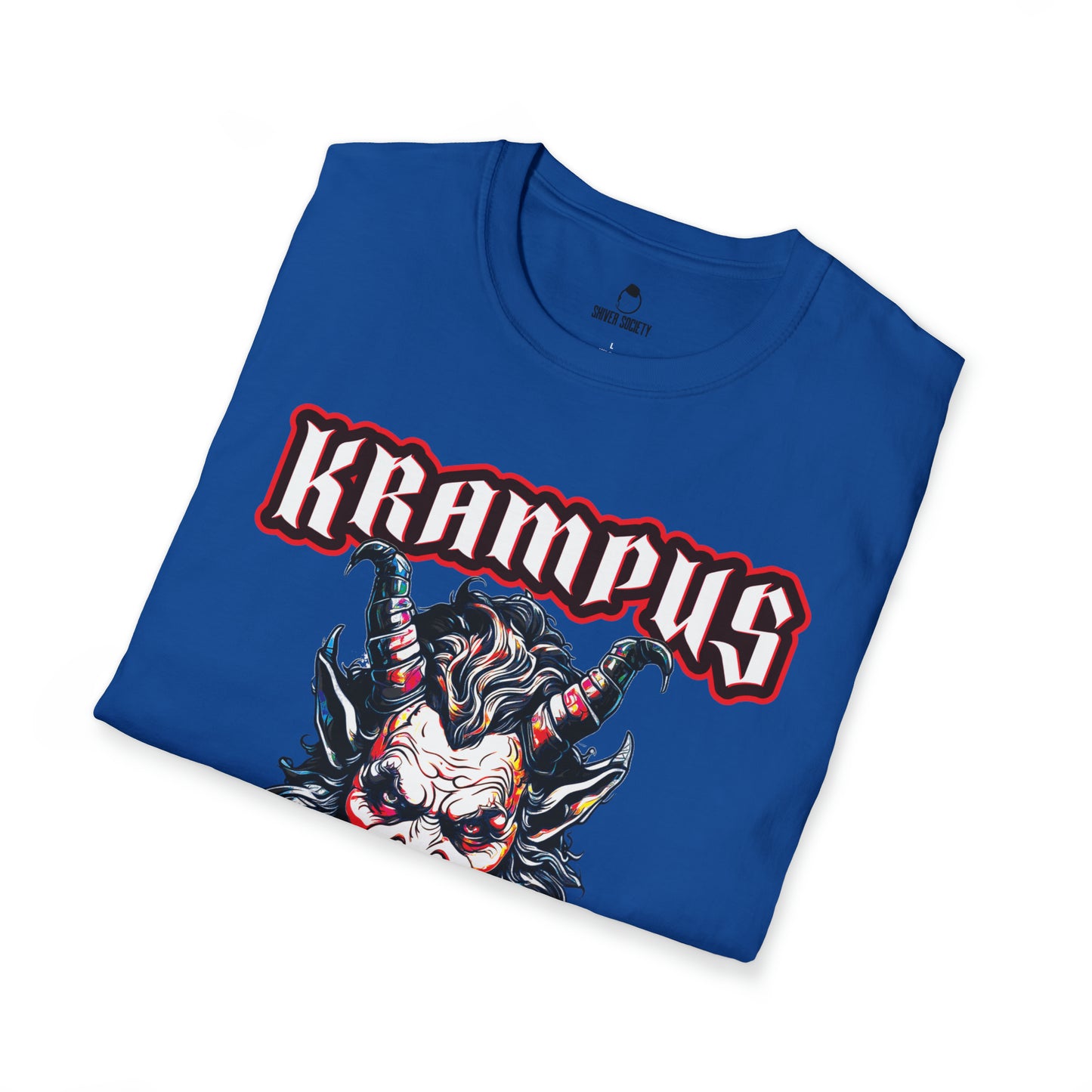 Krampus Knows You're a Little Naughty (Dick edition) - Unisex Softstyle T-Shirt